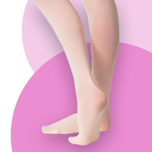 Pink Footed Ballet Tights